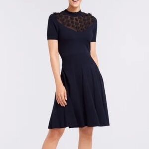 Elegant Black Lace Dress